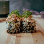 K15. Laks mousse Kaburi Maki 8 Stk